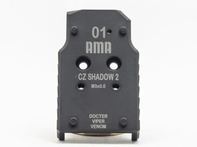 Main image of Adapter Plate for CZ Shadow 2 / Shadow 2 Compact Compatible with Trijicon, Leupold, Romeo, Docter