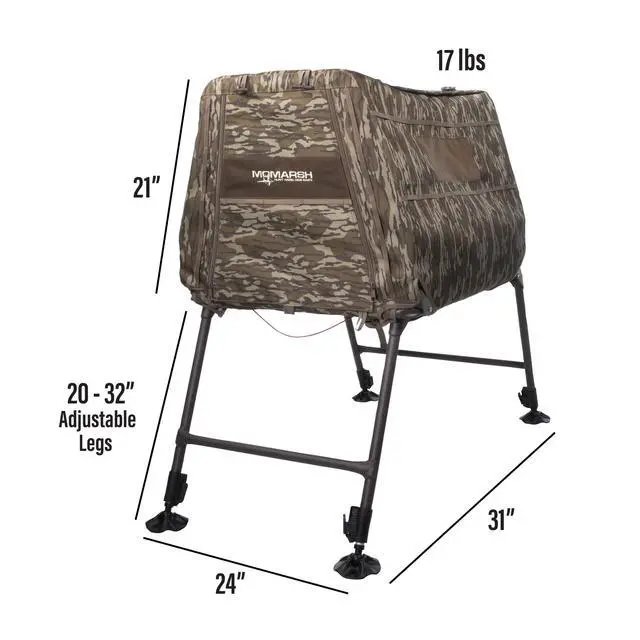 Alt view image 6 of 7 - Invisi Lab Dog Blind for Waterfowl Hunting & Gun Dogs