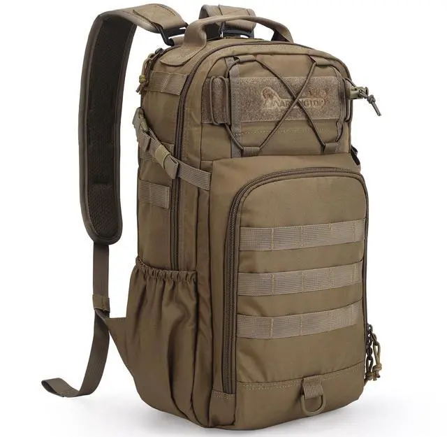 Main image of 25L Tactical Backpack, Molle Sling Bag for Men, Military Rucksack Crossbody Bag for Hiking Travel Camping Gym