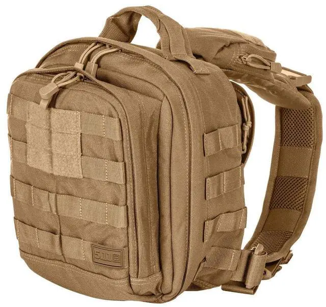 Main image of Tactical Sling Bag Pack MOAB 6, Shoulder Crossbody Military Bag, 11L, Kangaroo, Style 56963ABR