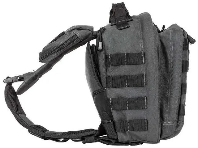 Alt view image 2 of 5 - Tactical Sling Bag Pack MOAB 6, Shoulder Crossbody Military Bag, 11L, Double Tap, Style 56963ABR