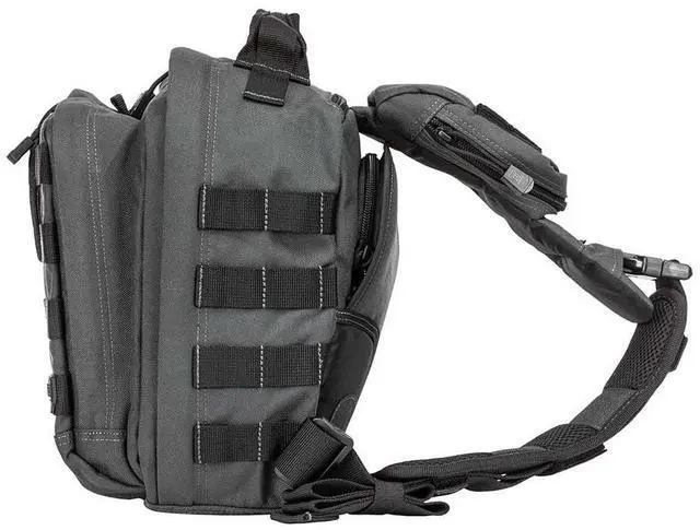 Alt view image 4 of 5 - Tactical Sling Bag Pack MOAB 6, Shoulder Crossbody Military Bag, 11L, Double Tap, Style 56963ABR