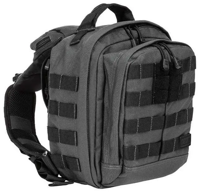 Alt view image 5 of 5 - Tactical Sling Bag Pack MOAB 6, Shoulder Crossbody Military Bag, 11L, Double Tap, Style 56963ABR