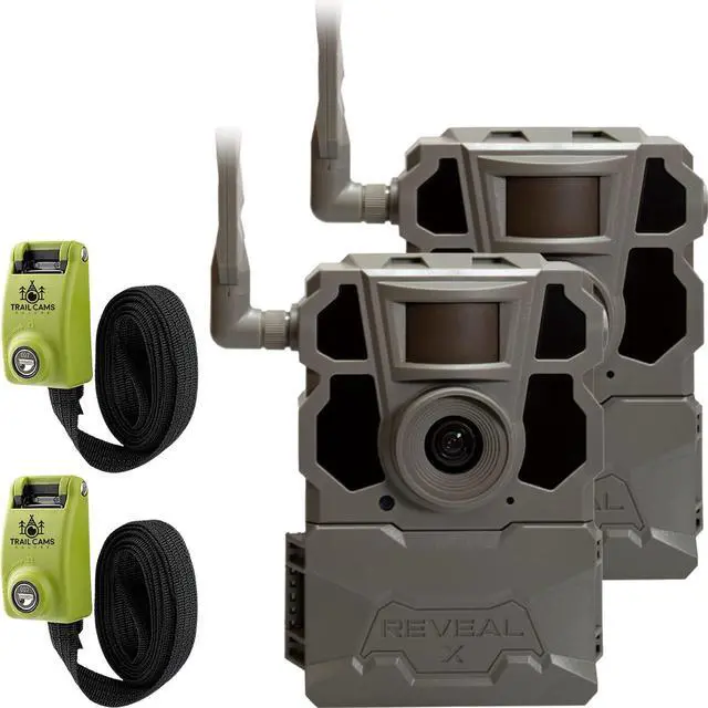 Main image of Reveal X Gen 2.0 LTE Cellular Trail Camera (2 PK) + Two Steel Reinforced Straps