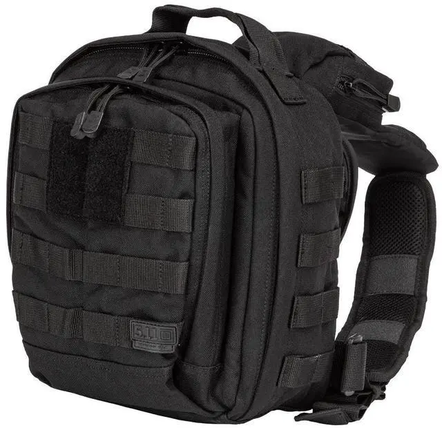 Main image of Tactical Sling Bag Pack MOAB 6, Shoulder Crossbody Military Bag, 11L, Black, Style 56963ABR