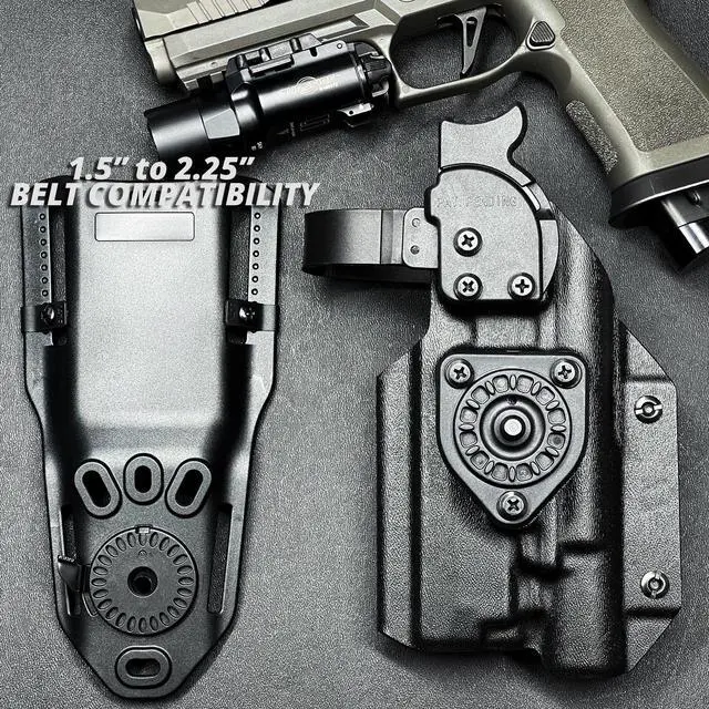 Alt view image 5 of 5 - Duty Drop & Offset Level II Holster fits Sig P320 Full Size - AXG Pro, XFIVE DH3, M17, Spectre Comp, P320MAX, X5 Legion