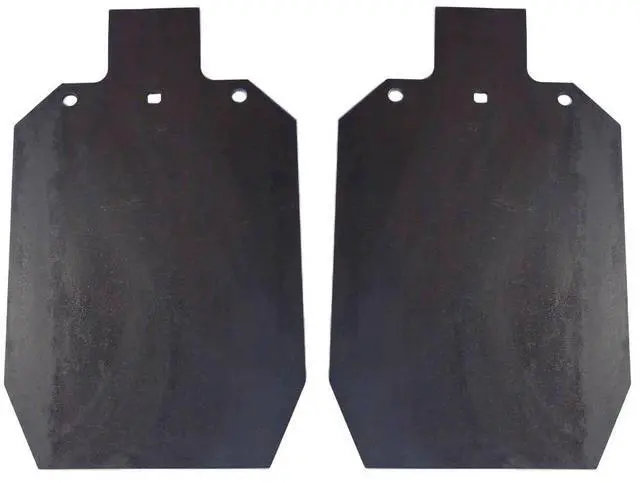 Main image of TSG-GG1220-2 AR500 12" x 20" IDPA ISPC 3/8" Steel Shooting Target Gong Laser Cut - Lot of Two