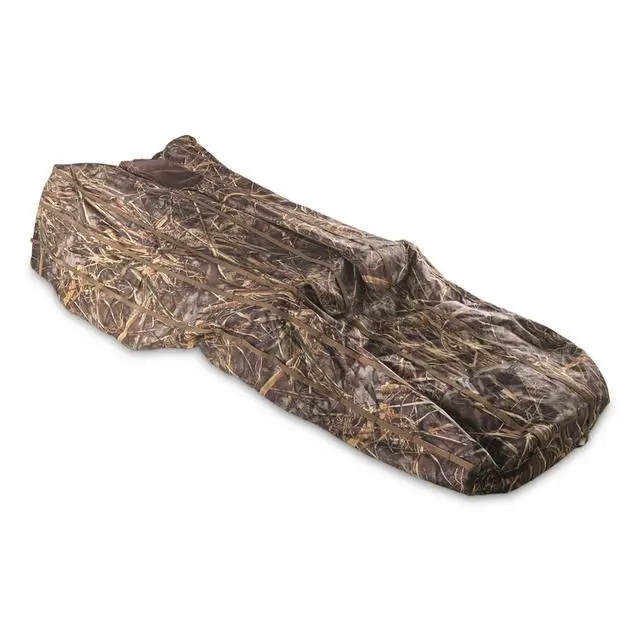 Alt view image 2 of 7 - Layout Ground Blind, Camo Tent for Waterfowl, Duck, Turkey Hunting