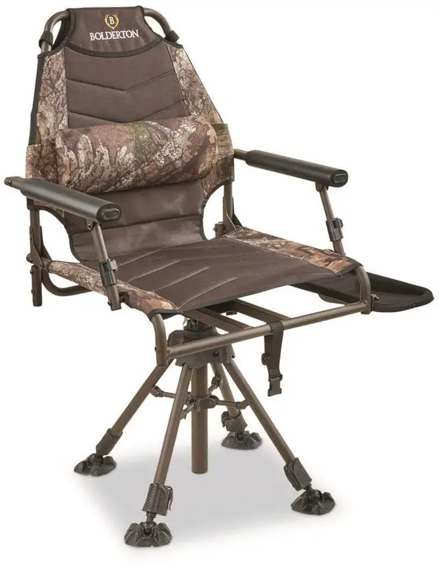 Main image of Premium Blind Chair; Steel Frame with Padded Seat, Foldable and Portable RT APX