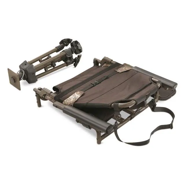 Alt view image 7 of 7 - Premium Blind Chair; Steel Frame with Padded Seat, Foldable and Portable RT APX