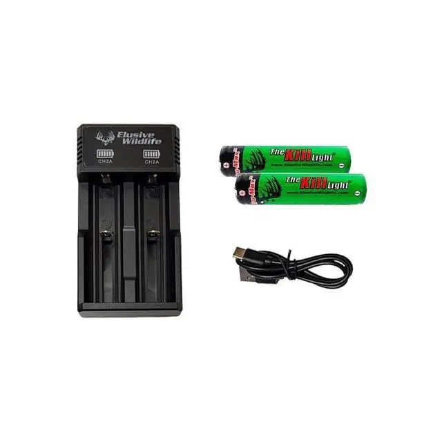 Alt view image 2 of 2 - Kill Light XLR 250 Hunting Light Package (White LED Triple Mode, On/Off Wired Tail Cap)