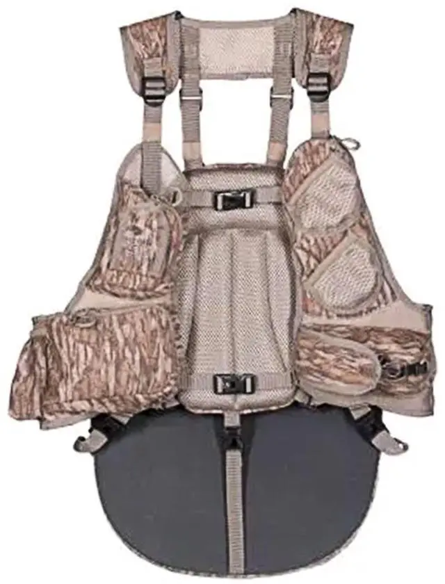 Main image of Run-N-Gun 200-BL Turkey Vest - Mossy Oak Bottomland, One Size (KHT0095)