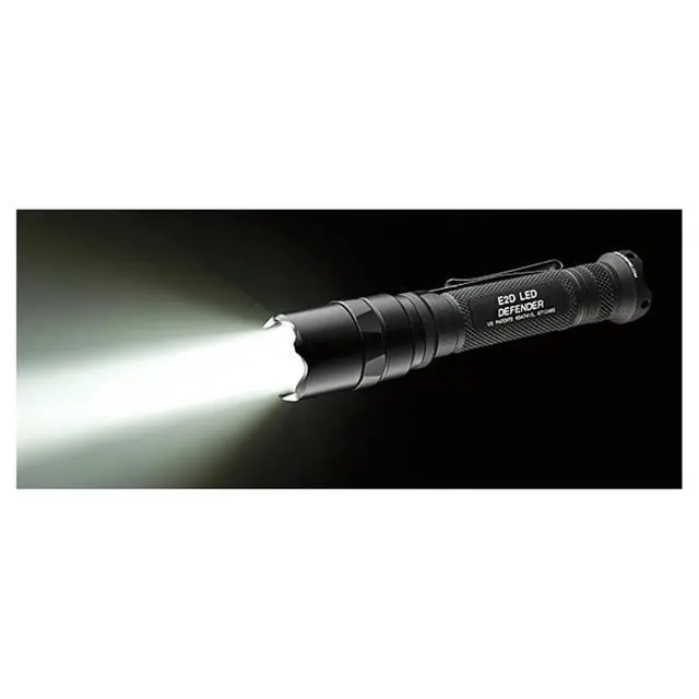 Alt view image 2 of 3 - 1,000-Lumen Tactical LED Flashlight, Ultra-Durable, Waterproof, Black