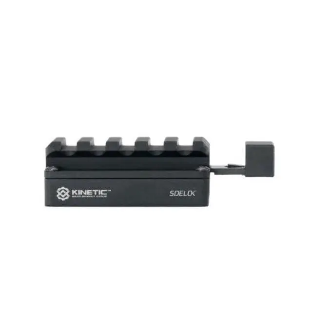 Alt view image 2 of 5 - LLC SIDELOK, Universal Scope Riser, Short, Fits Picatinny, Black Finish