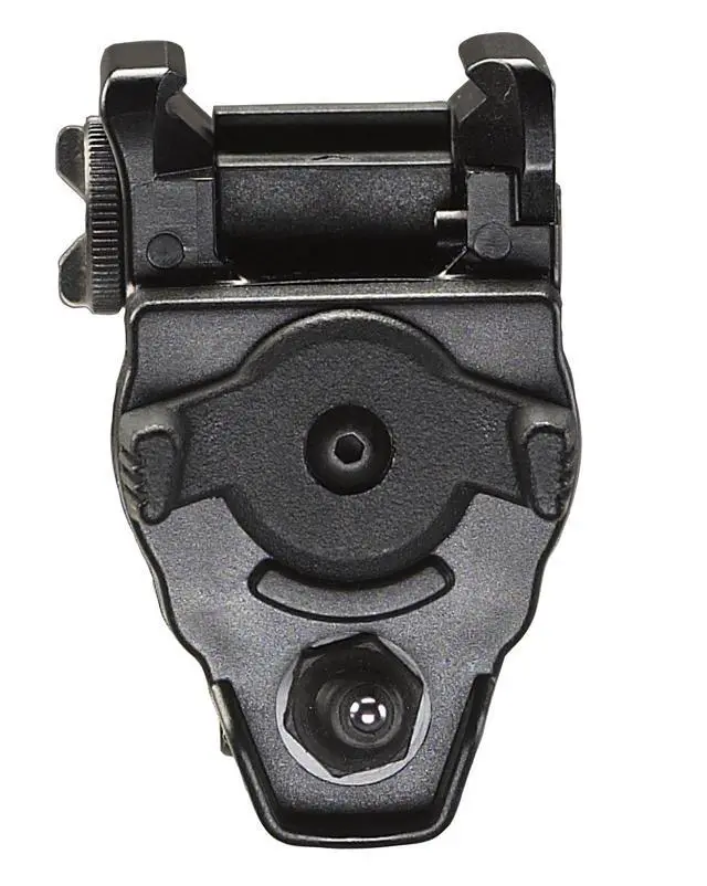 Alt view image 3 of 7 - 69240 TLR-4 170-Lumen Compact Rail-Mounted Tactical Weapon Light with Integrated Red Aiming Laser for Select Handguns, Black