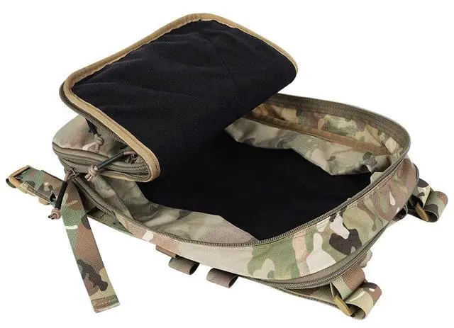 Alt view image 5 of 7 - Tactical Expandable Backpack MOLLE Backpack for Travelling Hiking Hunting (Camo)