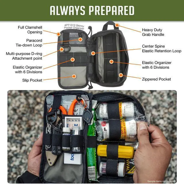 Alt view image 5 of 7 - Skinny Pocket Organizer