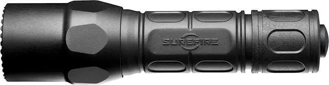 Alt view image 2 of 7 - Handheld LED Flashlight - G2X Pro 600 Lumens 8,700 Candela - Black | G2X Pro Dual Output Hybrid Beam LED Flashlight w/ Click Tailcap Switch - Mil-Spec Hard Anodized IPX7 Black