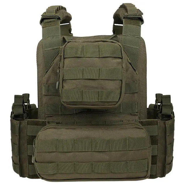 Alt view image 2 of 3 - Camo Tactical Outdoor Carrier Vest