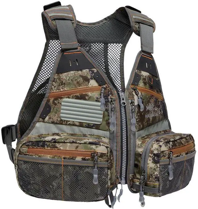 Main image of Youths Kids Fly Fishing Vest for Adjustable Size with Multiple Pockets Trout Bass Fishing Gear FV09