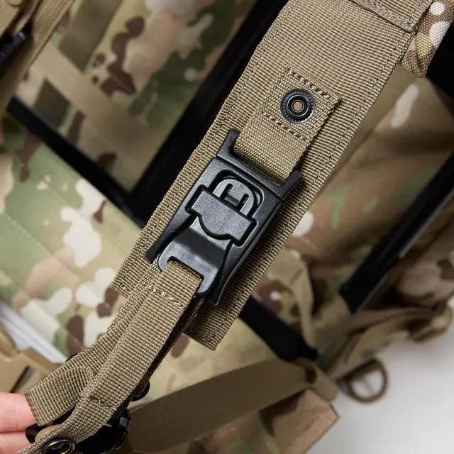 Alt view image 4 of 5 - Military Alice Pack Frame with, Kidney Pad & Waist Belt
