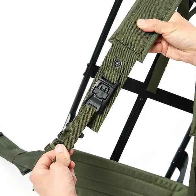 Alt view image 4 of 7 - Military Alice Pack Frame with, Kidney Pad & Waist Belt