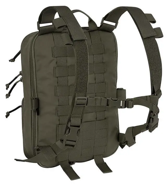 Alt view image 4 of 7 - Tactical Expandable Backpack MOLLE Backpack for Travelling Hiking Hunting (RG)