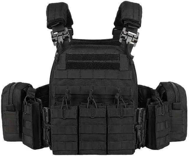 Main image of Tactical Outdoor Vest Quick Release Adjustable Hunting Vest with PALS Molle System