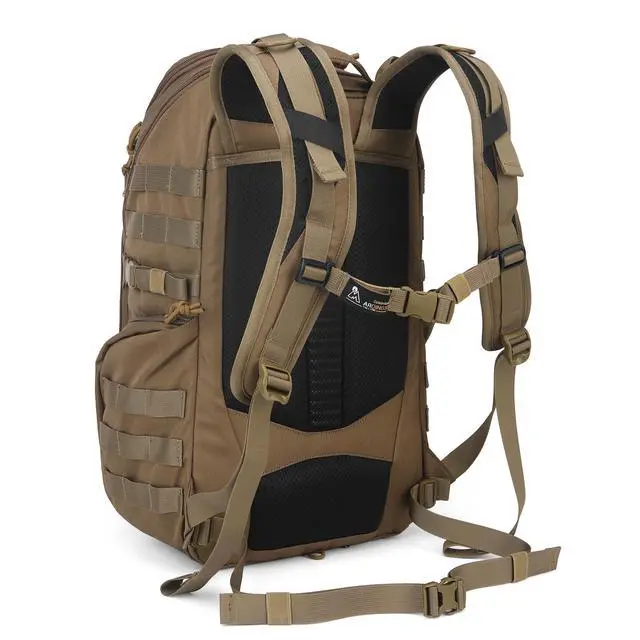 Alt view image 2 of 7 - 30L Molle Military Backpack, Tactical Backpack for Men, Cordura Backpack for Hiking,Camping,Trekking