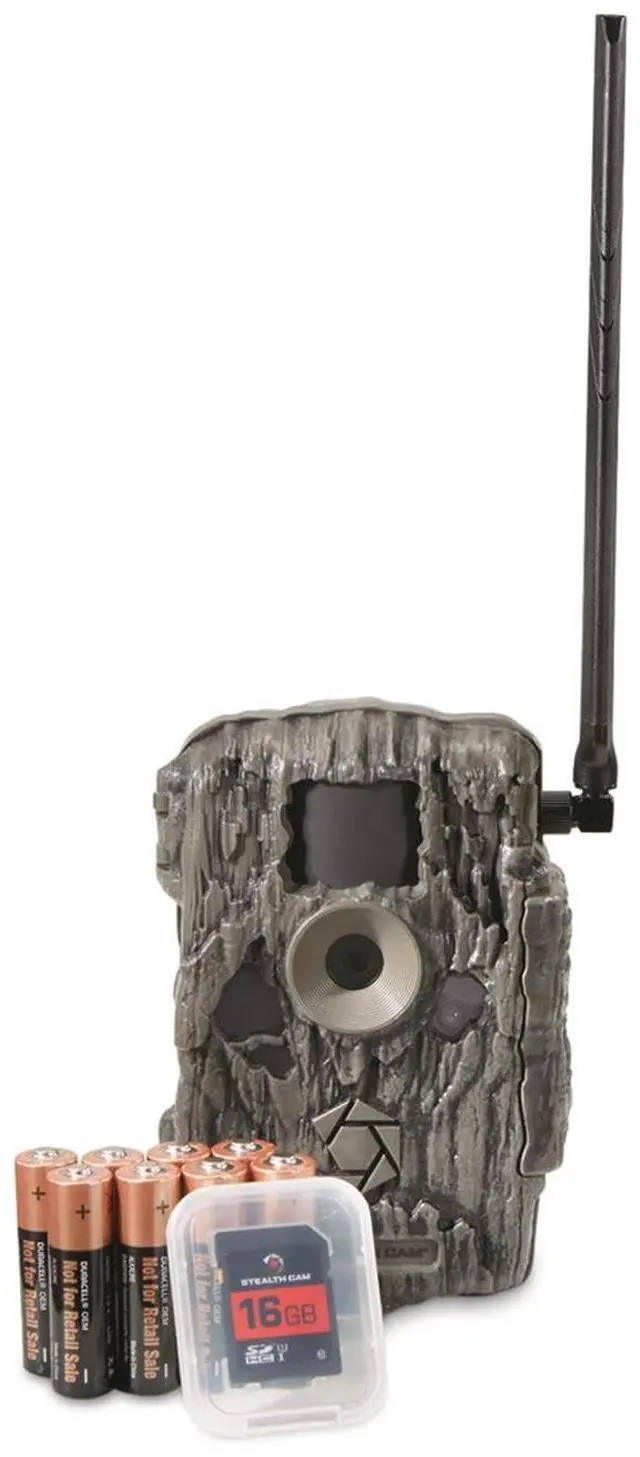 Main image of Sonix Wireless Cellular Game Camera with 720P Video, Infrared Emitters for Nighttime Pictures, Includes 8 AA Duracell Batteries and 16GB SD Card