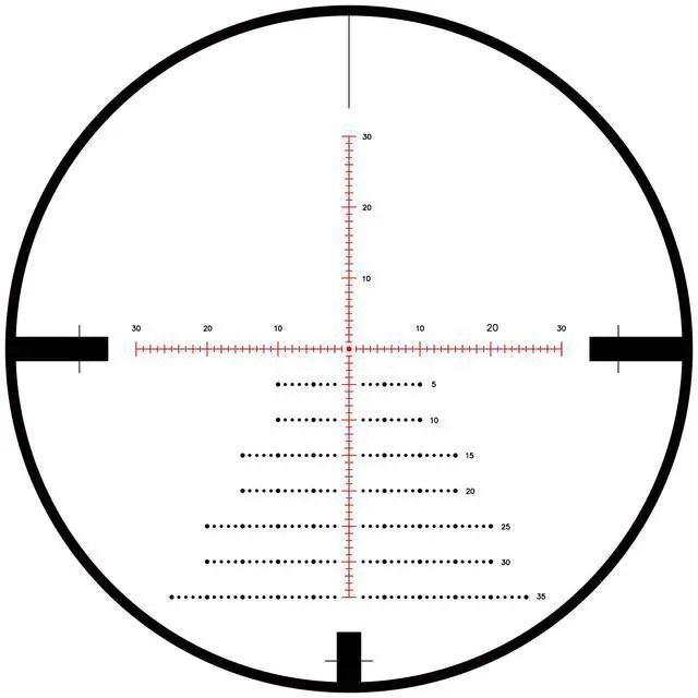 Alt view image 7 of 7 - Rifle Scope 5.9-39X56 35mm First Focal Plane Riflescope, Long Range Rifle Scope MOA Reticle (VT5.9-39X56FFP)