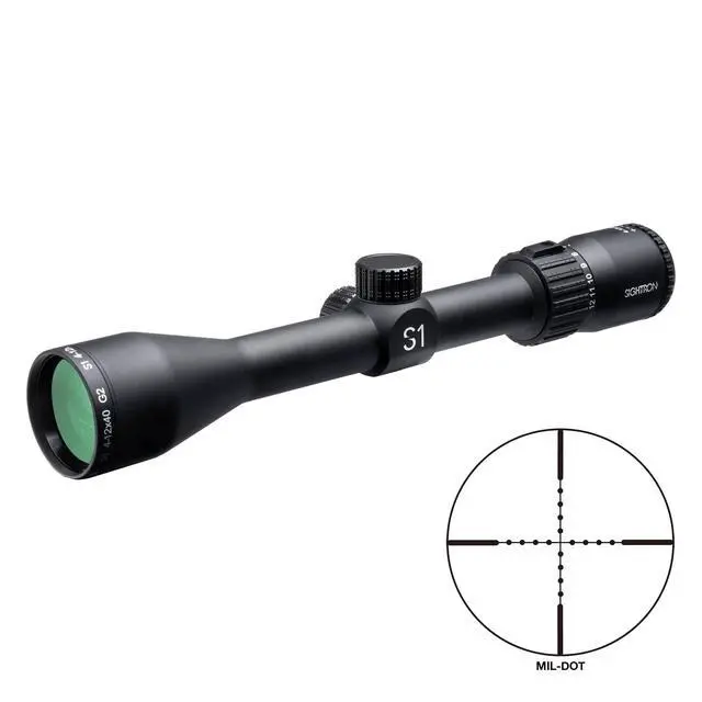 Alt view image 5 of 6 - S1 4-12X40 G2 RIFLESCOPE W/MIL-DOT Reticle
