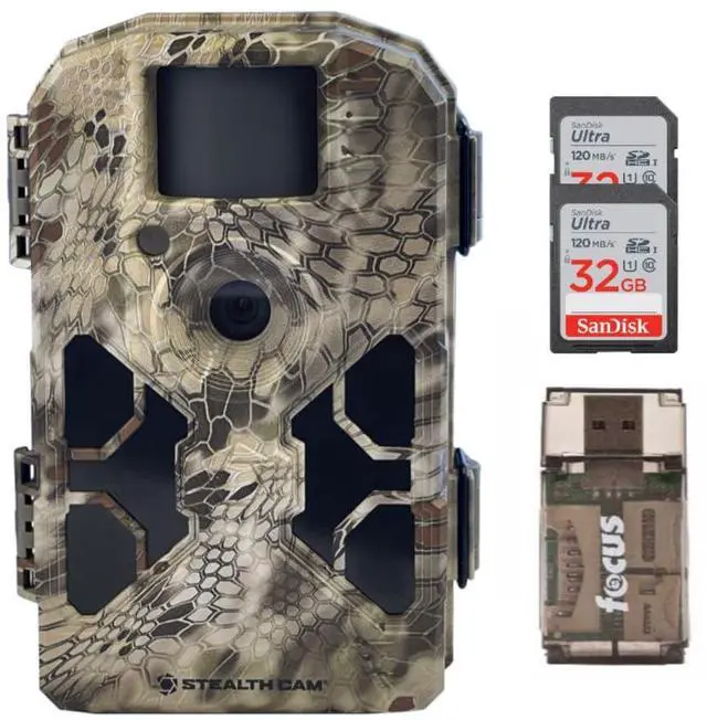 Main image of G42ng No Glo Trail Camera (4 Items) | No-Glo Black Ir Flash, Accepts Up to 32GB SD, Includes 32GB SD Card and USB Card Reader, Model Stc-G42ng