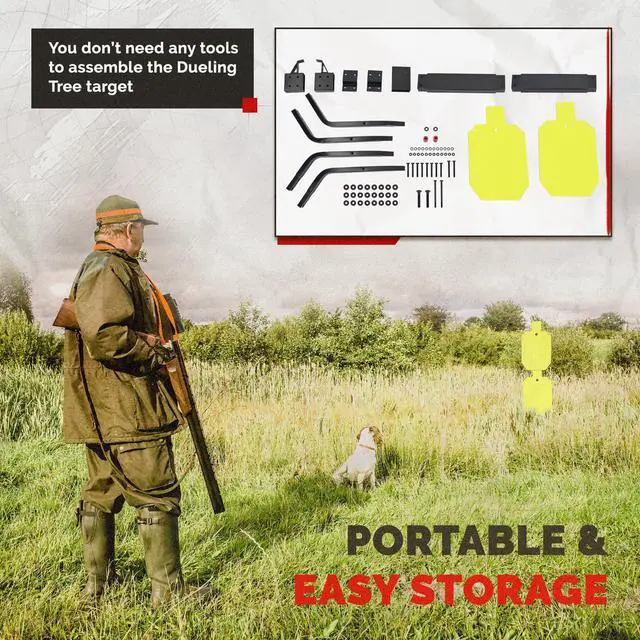 Alt view image 7 of 7 - Target Stand System NP550 Steel 12"x 20" Shooting Silhouette and 2x4 | Target Stand Base with Post for Tactical Training Scenarios Powder Coated Black Green