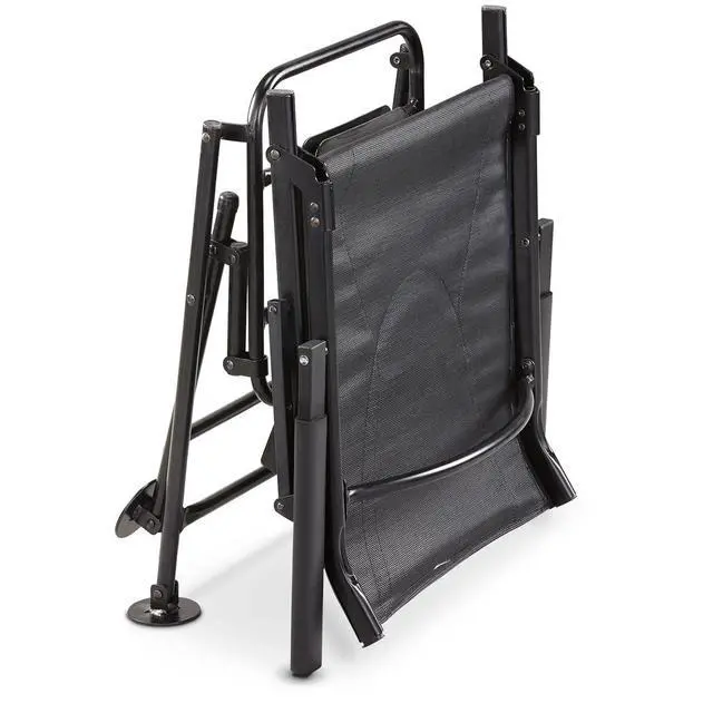 Alt view image 4 of 5 - 360º Swivel Hunting Blind Chair, Lightweight, Portable Mesh Hunt Seat, 300-lbs Capacity