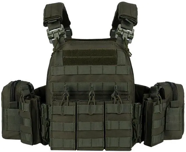 Main image of Tactical Outdoor Vest Quick Release Adjustable Hunting Vest with PALS Molle System