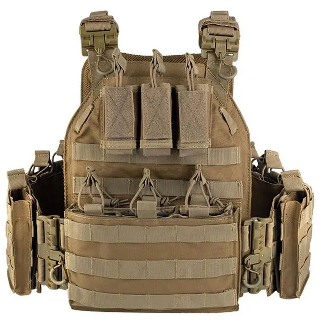 Alt view image 2 of 3 - Camo Tactical Outdoor Carrier Vest