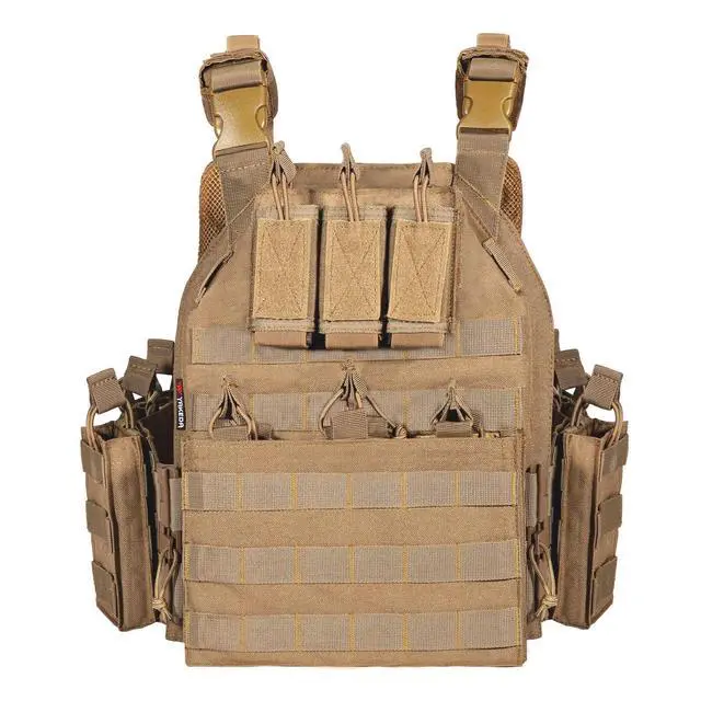 Alt view image 2 of 3 - 1000D Tactical Vest for Men Quick Release Modular Vest Adjustable Vest Outdoor
