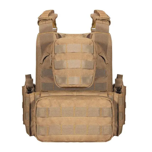 Alt view image 3 of 3 - 1000D Tactical Vest for Men Quick Release Modular Vest Adjustable Vest Outdoor