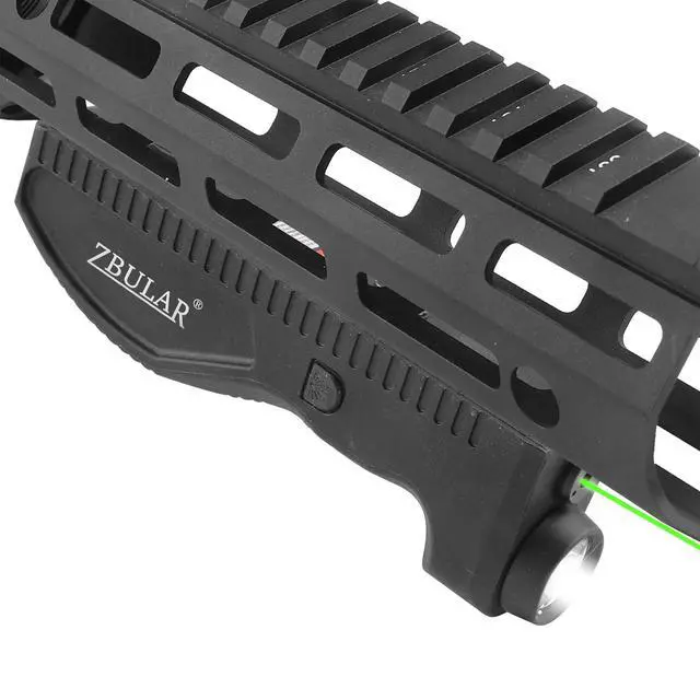 Alt view image 7 of 7 - 1650 Lumens Strobe Function,Light Laser Combo Compatible with M-Lok Rail Surface, Tactical Flashlight and Laser Sight,High Real Lumen,USB-C Rechargeable IIIA Class Laser Power Output 5mW