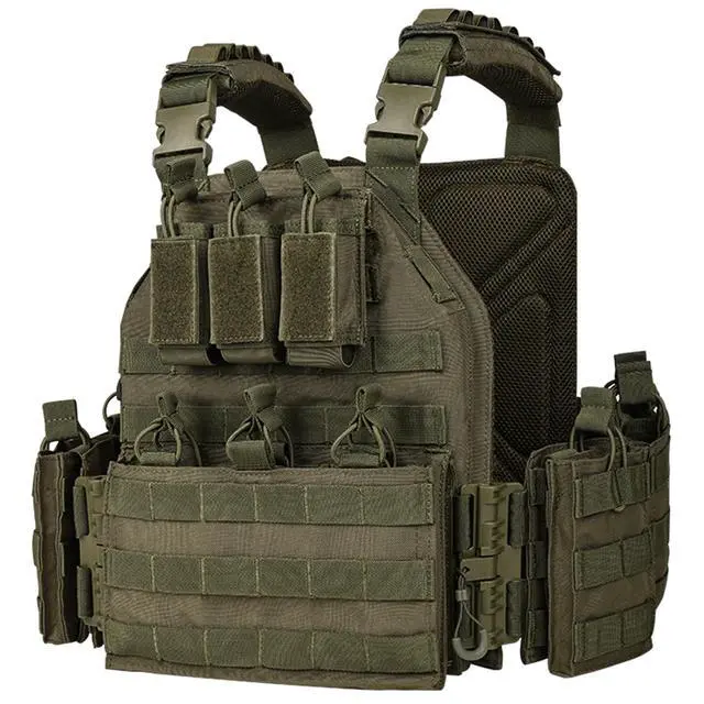 Main image of 1000D Tactical Vest for Men Quick Release Modular Vest Adjustable Vest Outdoor