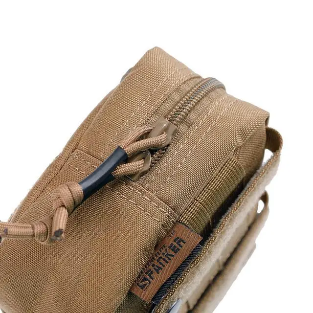 Alt view image 4 of 7 - Tactical Molle Admin Pouch for Tactical Vest Chest Waist Pack Utility Tool Pouch Tactical EDC Bag