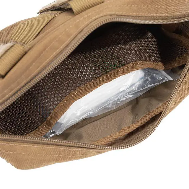 Alt view image 6 of 7 - Tactical Molle Admin Pouch for Tactical Vest Chest Waist Pack Utility Tool Pouch Tactical EDC Bag