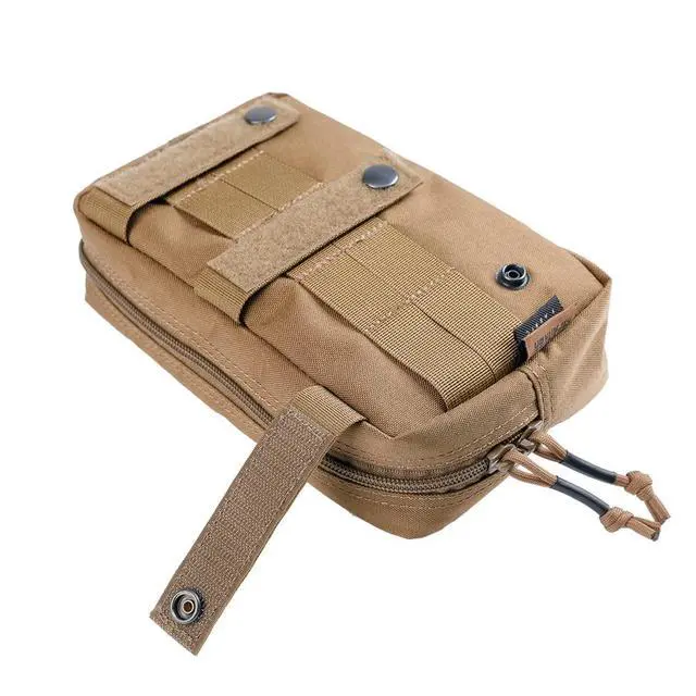 Alt view image 7 of 7 - Tactical Molle Admin Pouch for Tactical Vest Chest Waist Pack Utility Tool Pouch Tactical EDC Bag