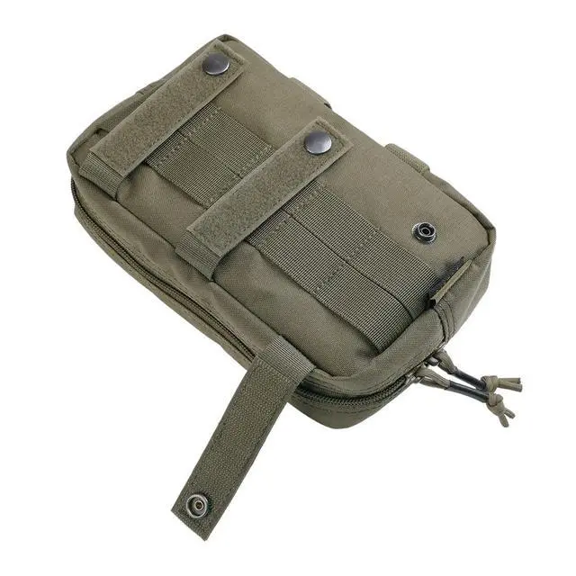 Alt view image 7 of 7 - Tactical Molle Admin Pouch for Tactical Vest Chest Waist Pack Utility Tool Pouch Tactical EDC Bag