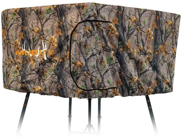 Main image of Quad Blind Kit Hunting Gear, Hunting Accessory with 360 Coverage & Zipper Entrance, Epic Camo