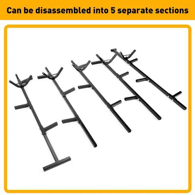 Alt view image 7 of 7 - 20 ft Climbing Sticks for Hunting, Treestand Climbing Sticks Ladder for Tree Stands & Deer Stand Double Step Steel Black