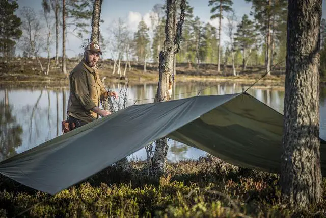 Alt view image 4 of 7 - Supertarp US Woodland, Bushcraft Line