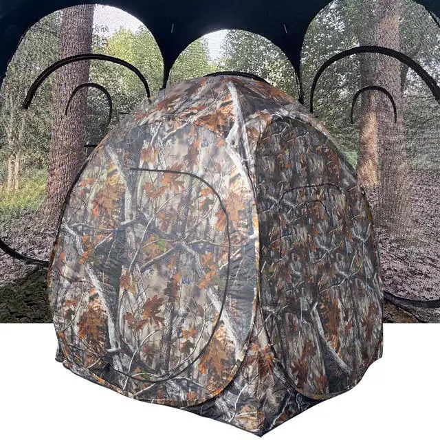 Main image of Run & Gun Series 1-3 Pereson Pop-Up Ground Blind, Hunting Bilnd for Deer, Turkey Duck Hunting, Bow Hunting