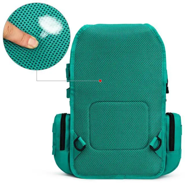 Alt view image 6 of 7 - Large Tactical EDC Sling Bag, Adjustable Holder Backpack for Men | 900D Polyester Durable & Water Resistant, Size: 12.9 * 13.8 * 5.9 Inches, Y strap Tactical storage, Outdoor, Multi Pockets